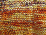 Handcrafted Shawl Multicolored Lots of Texture 100% Merino Female Adult -- New