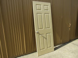 Interior Door 79-in x 30-in Dark Beige with Door Knob