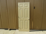 Interior Door 79-in x 30-in Dark Beige with Door Knob