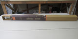 Allen+Roth 1-in Adjustable Drapery Rod Set White Brushed Pewter