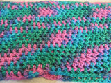 Handcrafted Cowl Multicolored 70% Merino 20% Nylon 10% Silk Female Adult -- New
