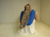 Handcrafted Cowl Multicolored Super Bulky 100% Merino Female Adult -- New