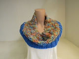 Handcrafted Cowl Multicolored Super Bulky 100% Merino Female Adult -- New