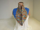 Handcrafted Cowl Multicolored Super Bulky 100% Merino Female Adult -- New