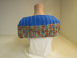 Handcrafted Cowl Multicolored Super Bulky 100% Merino Female Adult -- New