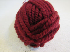Plymouth Yarn Co Encore Mega Yarn Cranberry 1 Skein 64 Yards Acrylic Wool -- New