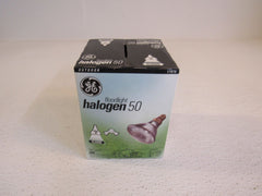 GE Halogen Outdoor Flood Light PAR38 E26 Clear 50W 2000 Hour Life 17979 -- New