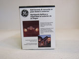GE Halogen Outdoor Flood Light PAR38 E26 Clear 50W 2000 Hour Life 17979 -- New