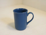 Designer Coffee Mug Blue Ceramic -- Used