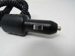 Standard 12V Auto Cigarette Lighter Power Supply Coiled Cable 2 ft -- Used