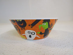 Holiday Home Cereal Bowl Halloween Plastic -- Used