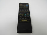 Sharp Video Cassette Recorder Remote Control TV G0337GE -- Used