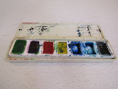 Dixon Ticonderoga Co Water Colors Prang Semi-Moist Colors -- Used