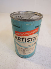 Binney Smith Powder Paint Artista 1600 Gold Partial Container Non Toxic Vintage -- Used