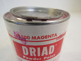 Binney Smith Powder Paint Driad 1500 Magenta Partial Container Non Toxic Vintage -- Used