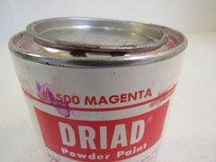 Binney Smith Powder Paint Driad 1500 Magenta Partial Container Non Toxic Vintage -- Used