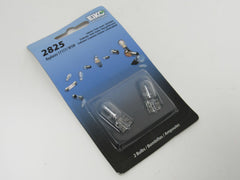 Eiko Auto Replacement Bulbs 2 Pack 12 Volts 2825-BP -- New