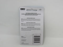 Eiko Auto Replacement Bulbs 2 Pack 12 Volts 2825-BP -- New