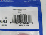 Grote Replacement Lens Clearance Marker 4-in Red 91992 -- New