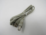 Standard USB A Plug to USB B Plug Cable 55 Inches Male -- New