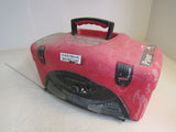 Titan Airless Radio Box Tool Box 20in x 11in x 11in Red/Black PowerTwin Series -- Used