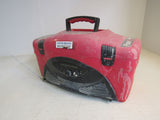 Titan Airless Radio Box Tool Box 20in x 11in x 11in Red/Black PowerTwin Series -- Used