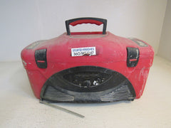 Titan Airless Radio Box Tool Box 20in x 11in x 11in Red/Black PowerTwin Series -- Used