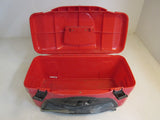 Titan Airless Radio Box Tool Box 20in x 11in x 11in Red/Black PowerTwin Series -- Used