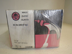 Tree Island Cup Nails Drywall 1-1/2-in 50-lbs 1BL14 Phosphate Coated -- New