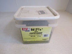Grip Rite Nails Coated Sinker 8d 2-3/8-in 25-lbs 8SKR30BK Galvanized -- New