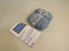 One Skein Wonders Girls Shrug Pattern Plus Yarn Kit Blue 2 Balls 98 Yards Each -- New