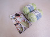 Hook & Needle Market Tote and Water Bottle Yarn Kit 2 Balls 300 Yards Each -- New