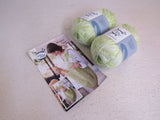 Hook & Needle Market Tote and Water Bottle Yarn Kit 2 Balls 300 Yards Each -- New