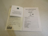 Storey Communications Inc Easy-To-Build Birdbaths A-208 Vintage Book Softcover -- New
