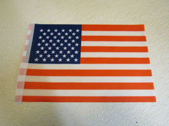 King Girl Hand Held Small American Flag Lot of 25 -- New
