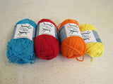 Hook & Needle Towel Toppers and Trims Yarn Kit 3 Balls 3 Cotton Towels Cotton -- New