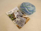Hook & Needle Watercolors Felted Bags Yarn Kit 1 Ball Pattern and Instructions -- New