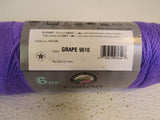 Hook & Needle Steppin Out Poncho Yarn Kit Grape 2 skeins 250 Yards Each Acrylic -- New