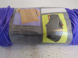 Hook & Needle Steppin Out Poncho Yarn Kit Grape 2 skeins 250 Yards Each Acrylic -- New