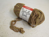 Premier Yarns Starbella Flash Yarn Tan/Gold 1 Skein 33 Yards Acrylic Glitter -- New