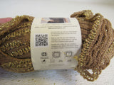 Premier Yarns Starbella Flash Yarn Tan/Gold 1 Skein 33 Yards Acrylic Glitter -- New