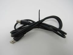 Standard USB A Plug to USB B Plug Cable 5.5 ft Male -- New