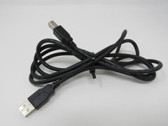 Standard USB A Plug to USB B Plug Cable 5.5 ft Male -- New