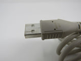 Standard USB A Plug to USB B Plug Cable 5.5 ft Male -- Used