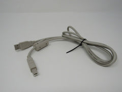 Standard USB A Plug to USB B Plug Cable 55 Inches Male -- New