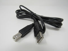 Standard USB A Plug to USB B Plug Cable 5.5 ft Male -- New