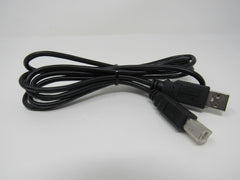 Standard USB A Plug to USB B Plug Cable 5.5 ft Male -- New