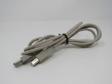 Standard USB A Plug to USB B Plug Cable 5.5 ft Male -- New