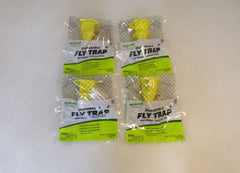 Rescue Disposable Fly Trap Lot of 4 1.45-oz Catches up to 20,000 Flies -- New