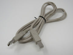 Standard USB A Plug to USB B Plug Cable 5.5 ft Male -- New